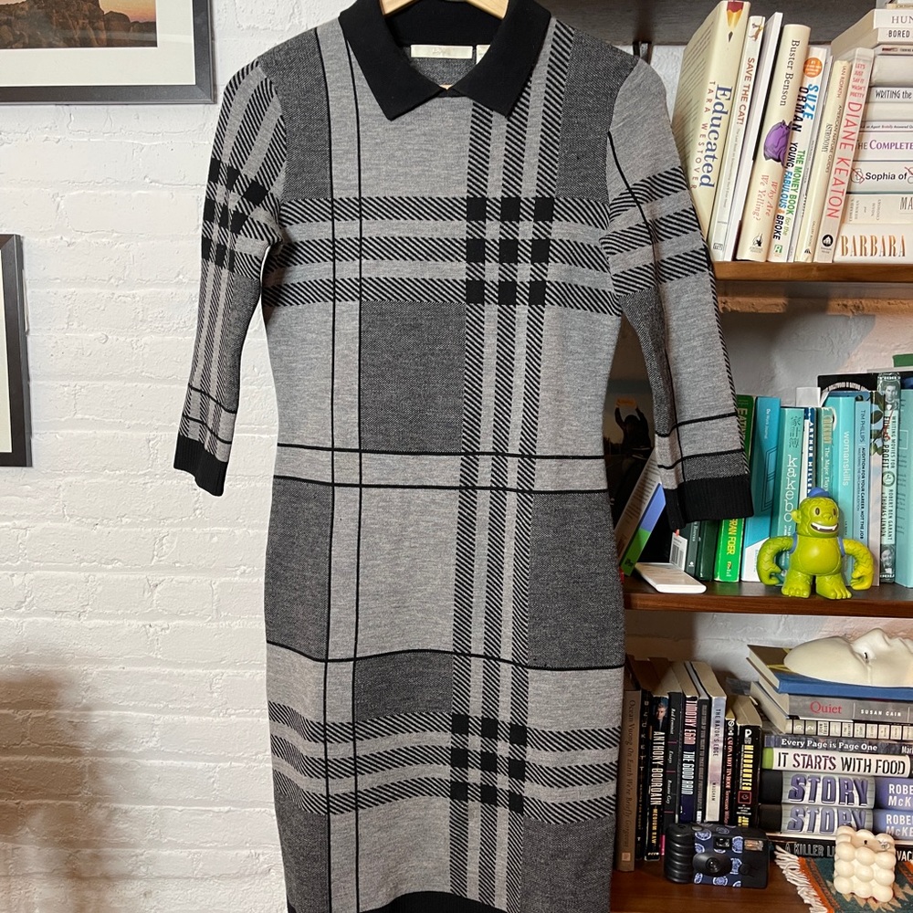 Vintage Hugo Boss White Label Sweater Dress S